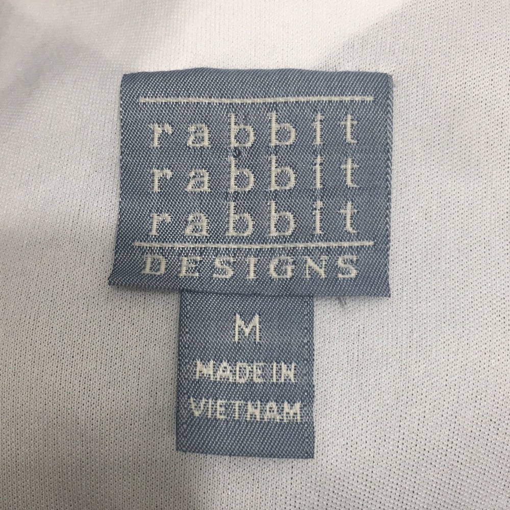 Rabbit Rabbit Rabbit Design Dress Laces Black SZ M - Picture 7 of 8